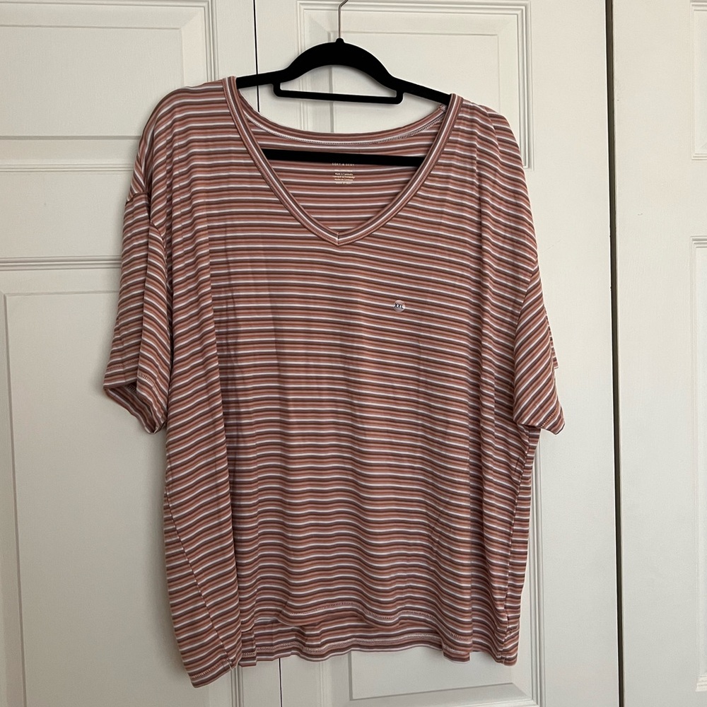 NWT American Eagle Soft Stripped T-Shirt